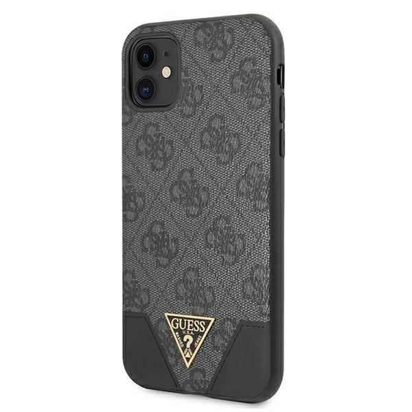 Guess Guhcn61Pu4Ghbk Iphone 11 6,1 / Xrszary/Grey Hardcase 4G Triangle Collection