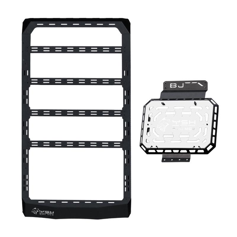 Beijing BJ40 Black Panther Roof Rack Expansion Platform & Side Ladder Backpack