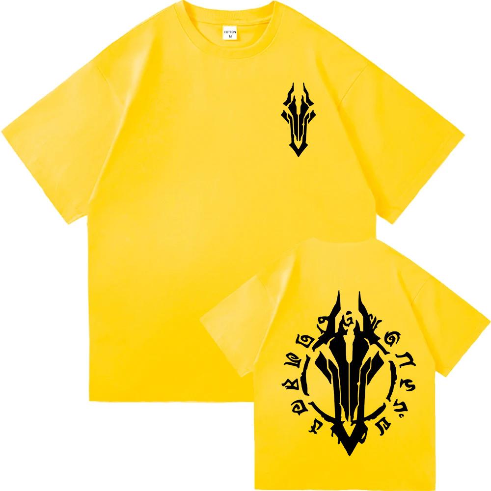 Game Darksiders Lll Graphic T-shirt Cotton Short Sleeve Loose Male Tshirts Streetwear Unisex Hip Hop Casual Summer Men T Shirts