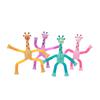 4Pcs Giraffe Tube Toy Telescopic Suction Cup Tube Giraffe Toy Cartoon Puzzle Parent Child Interactive Decompression Game
