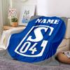 Custom Name Ipswich Town FC Crest Blanket for Couch & Bed, Plush Cozy Fuzzy Blanket Super Soft & Warm Blankets for Fall and Winter. 0908263