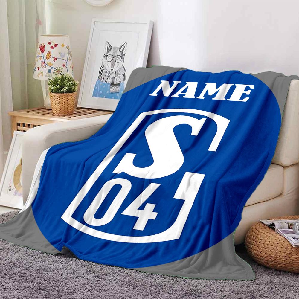 Custom Name Ipswich Town FC Crest Blanket for Couch & Bed, Plush Cozy Fuzzy Blanket Super Soft & Warm Blankets for Fall and Winter. 0908263
