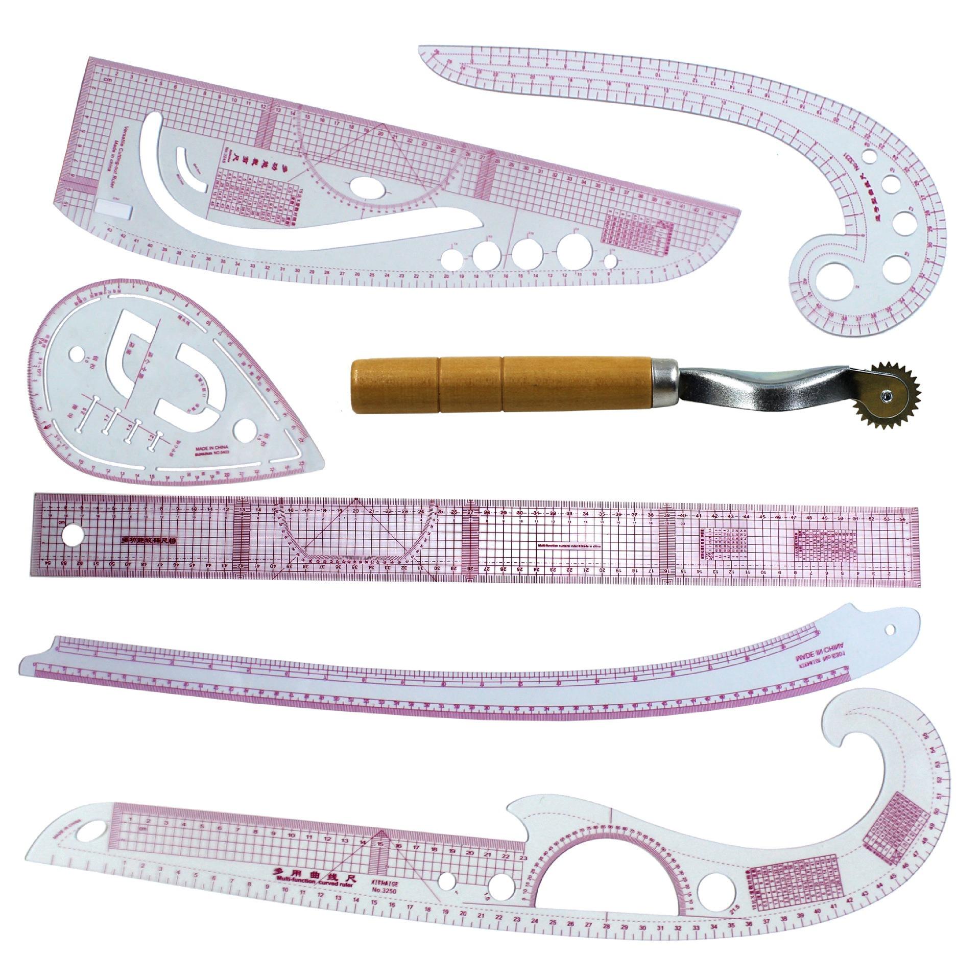 

Набор многофункциональных линеек своими руками: линейка для рукавов, линейка в метражах, кривая линейка, линейка для квилтинга, линейка для шитья