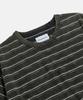 ESPIONAGE (Standard Fit) Vintage Washed Border Tee Black