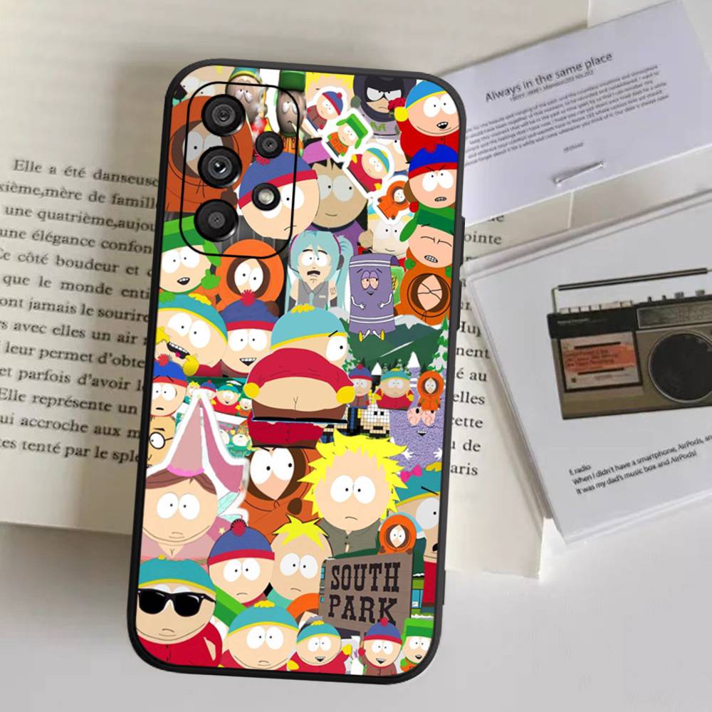 Cartoon S-South P-Park Phone Case For Samsung A 52 53 21 32 13 12 71 31 51 40 72 73 70 22 42 50 30 20 21 Shell