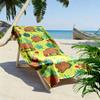 Capybara Print Beach Towel, Large Soft Quick Dry Towel for Beach Camping Swimming