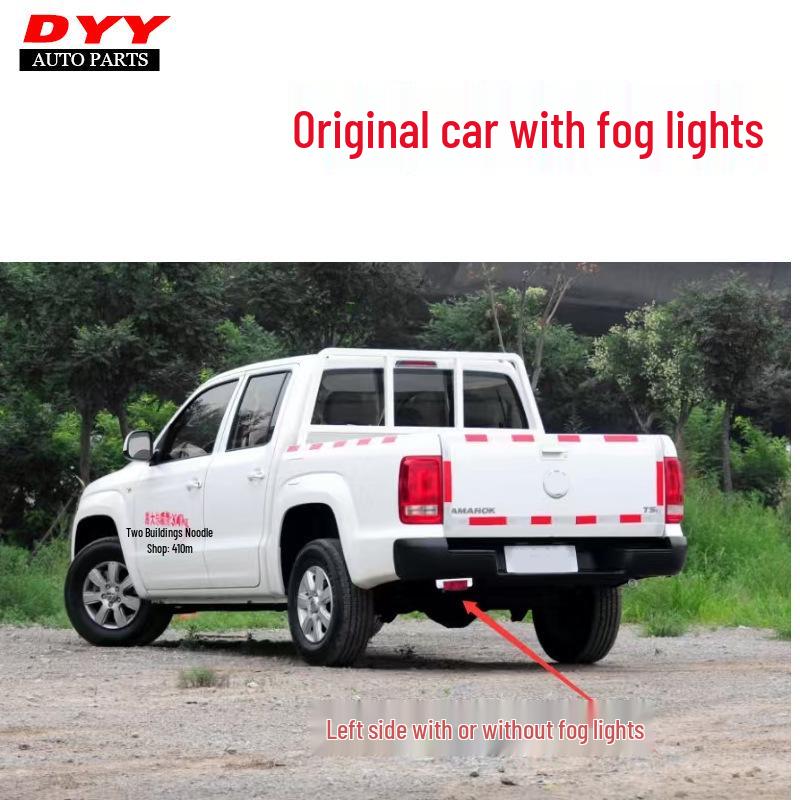 LED Sequential Flowing Turn Signal Taillight for VW Amarok 2008-2020 - Smoked Lens