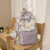 New Schoolbag, Japanese INS Style, High Aesthetic, Fresh Sweet, Cute Cartoon Backpack, Lightweight Backpack for Middle and High School Students