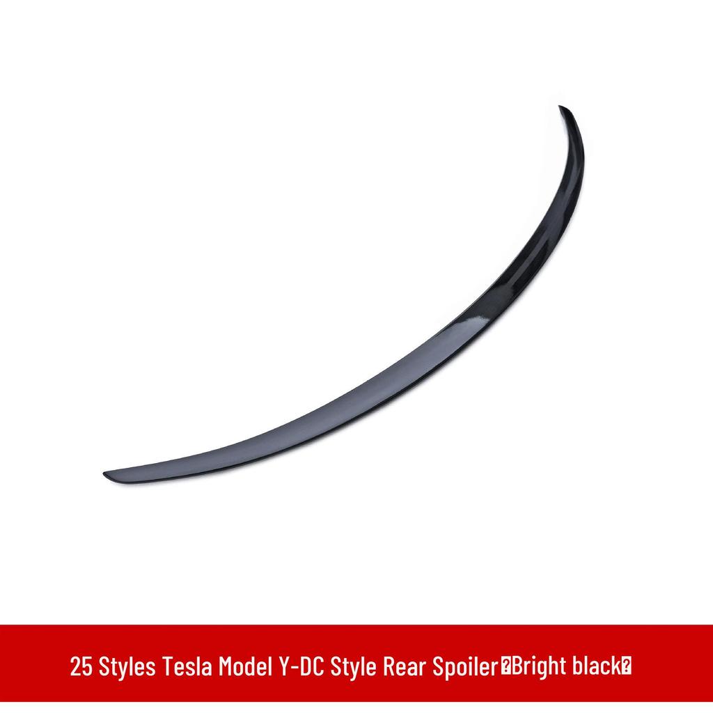 Tesla Model Y 2025 Body Kit: Rear Spoiler, Front Lip, Side Skirts, Tail Wing, Rear Diffuser, and Lip Extensions