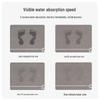 Diatomaceous Earth Non-slip Bathroom Floor Mat - Absorbent, Minimalist, Dirt-resistant Mat