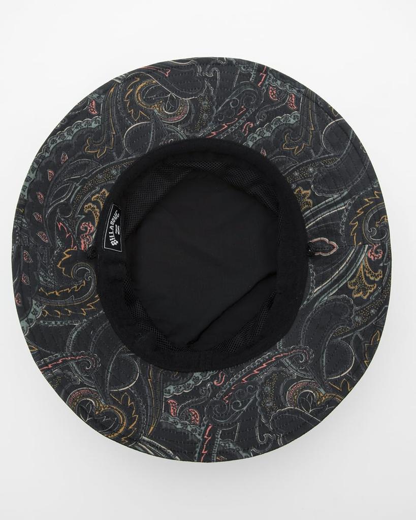 Amphibious Outdoor Beach Hat with Patterned Underbrim and Sunshade