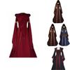 Elegant Vintage Masquerade Party Dress Women's Gothic Medieval Costume