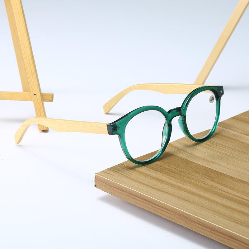 Reading Glasses Bamboo Foot Reading Glasses High Definition Glasses High-End Amazon High-End Reading Glasses