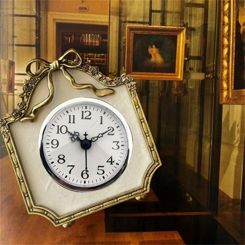 Diameter 80mm Circular Inlaid Watch Head, Crystal Handicraft, Clock Gallbladder Watch Cores