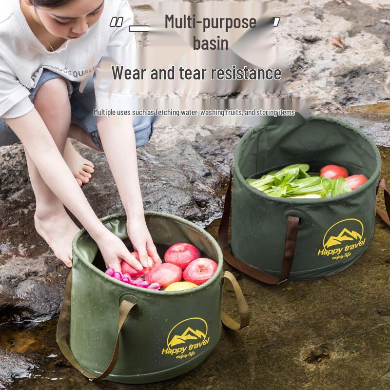 FTLY Outdoor Folding Water Bucket