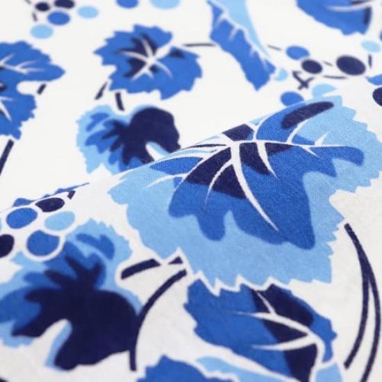 Some no Anbo Tenugui hand Wild Navy Tokuoka Made in 35cm x 100cm (Japanese towel) "Sometsuke Yamabudo" (Dyed Grape) Blue, Hand-dyed, 100% Cotton,