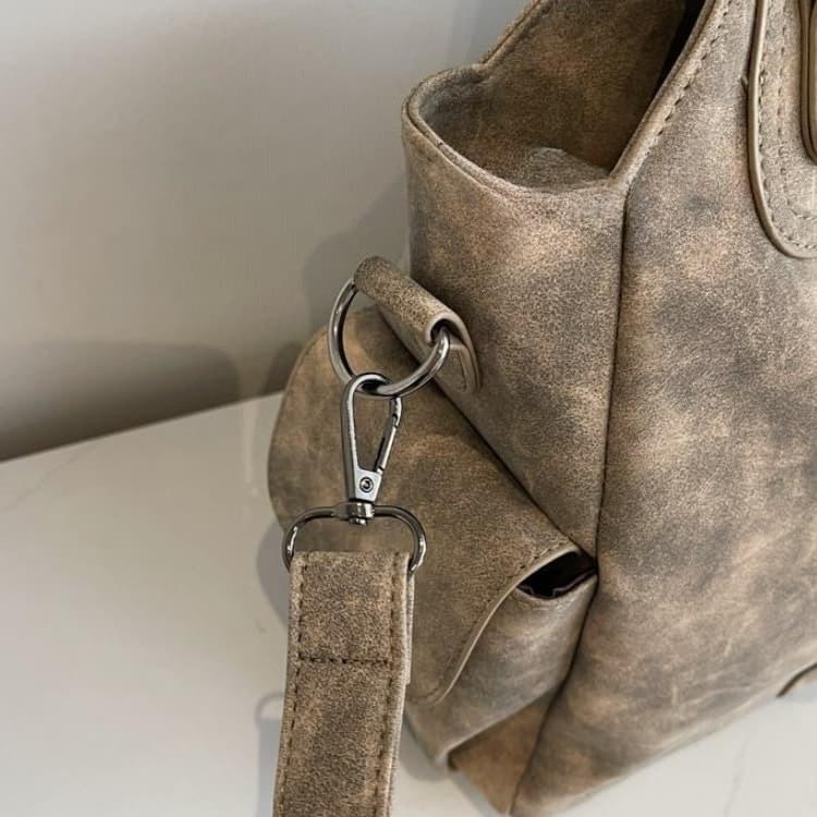 Borsa a tracolla da donna di grande capacità borsa a tracolla portatile
