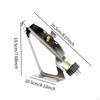 Arrow Adjustable Fletching Jig Accessories Metal Lightweight Stable Multifunctional Sturdy DIY