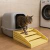 Waterproof Cat Litter Stair Non Slip Cat Litter Box Ramp Cat Litter Box Footrest  Pet Toilet