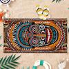1pc Weird Avatars Beach Towel Large Vintage Towel Super Absorbent Suitable for Beach Vacation Pool Summer Gift for Friends