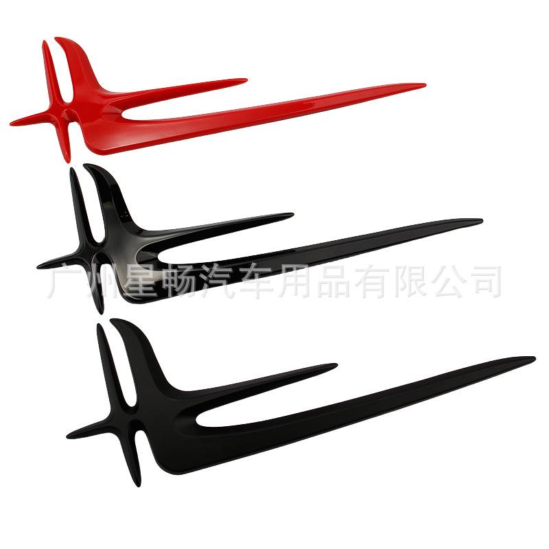 Applicable to Mercedes-Benz new E-Class extended version of the car logo E300L E200L rear fender side label long axis leaf label decoration