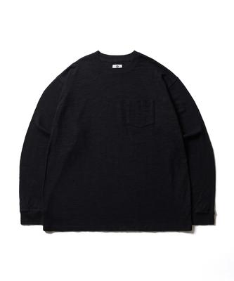 ESFAI Worn Slub L/S T-Shirt (Black)