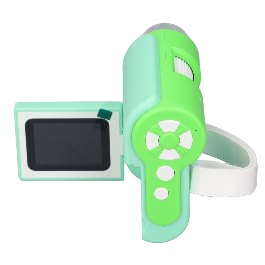 Kids Microscope 1000X Handheld Digital Microscope 2 Inch Color Display Screen Portable ket Microscope Educational Tool