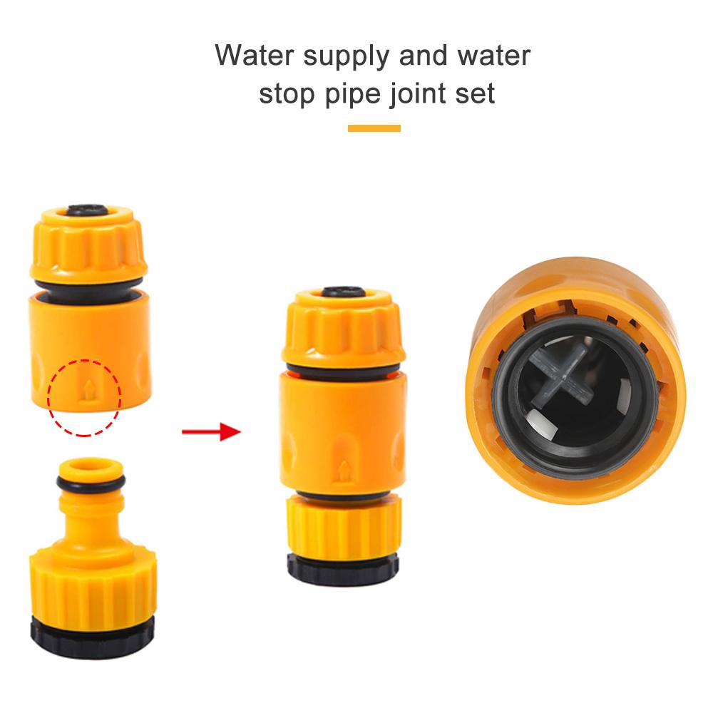 Flexible Lawn Car Wash Tube Adapter Extender Irrigation Watering Pipe Joint Garden Hose Connectors