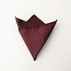 Polyester Men Handkerchief Solid Color Wedding Shirt Accessory Elegant Mens Pocket Square  For Men