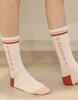 Aenmuoyu Women'S Socks S12_Signature Athletic_Pink Cream