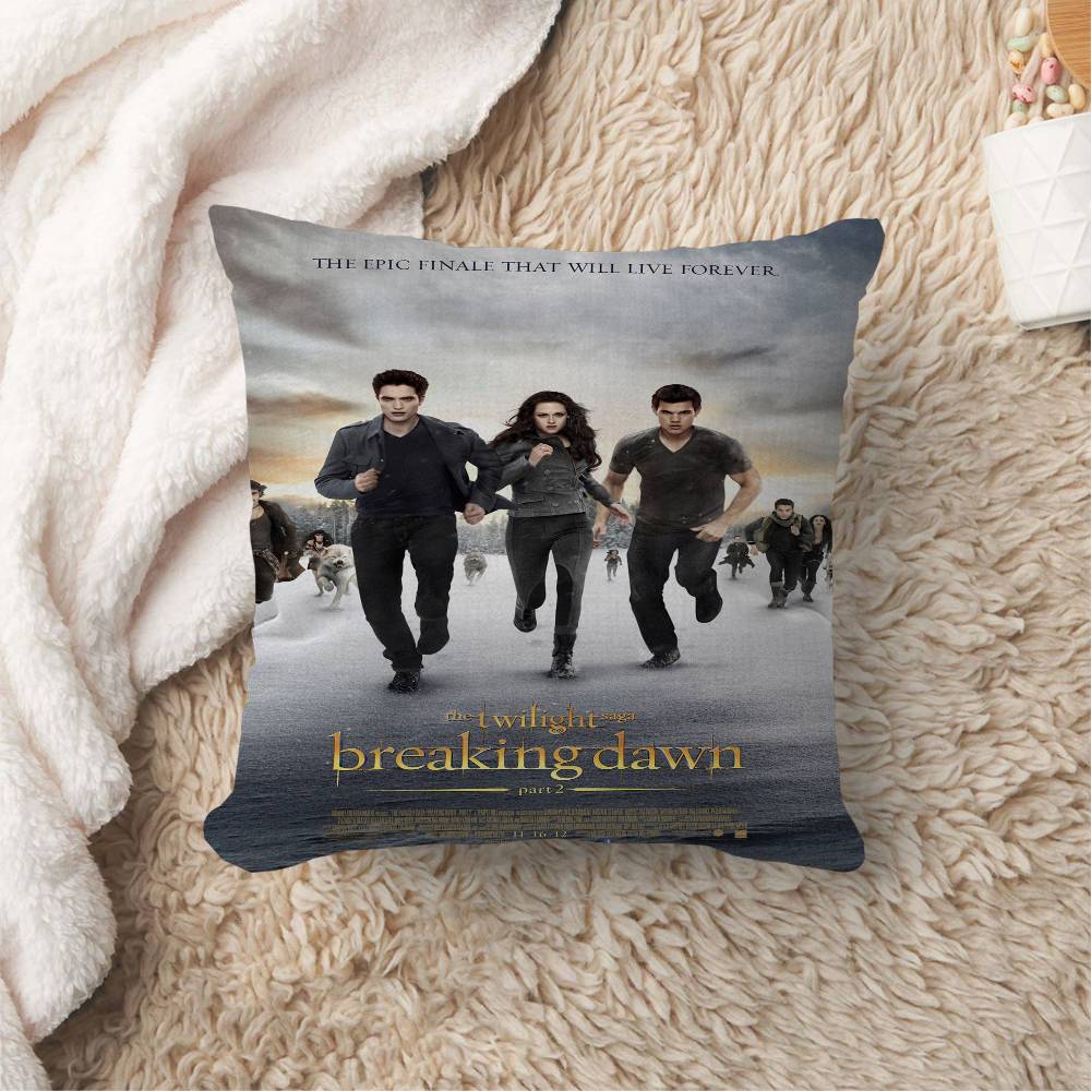 Movie Twilight Lucky Dragon Pillow Cover Sofa Cushion Cover Home Room Decoration Children Gift