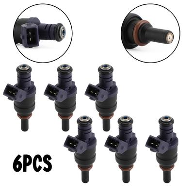 6Pcs Fuel Injectors 1439800 Fit for BMW 330CI 330I 530I X3 X5 Z3 Z4 01-06 3.0L