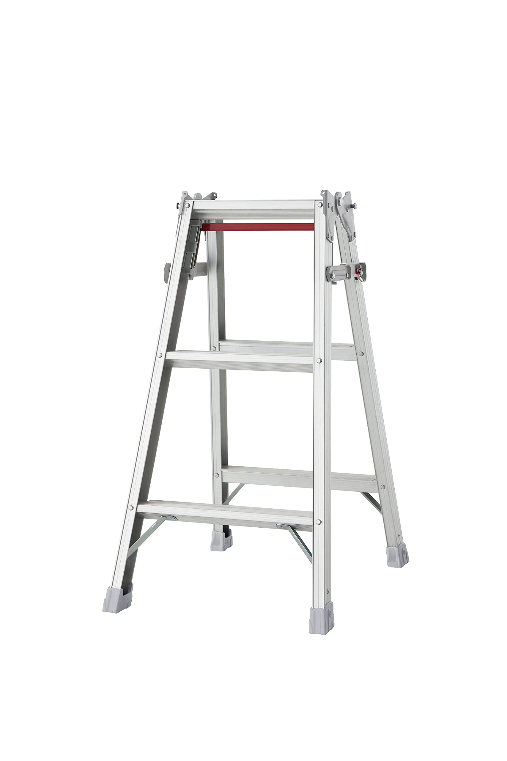 

Промышленная лестница-стремянка Hasegawa One Touch 3 Tiers Silver (С баром) РД-09б (0,81м) (10261) [Модель 2022 г.] серебряный