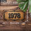 2D Flat,Wall-Mountable Vintage Industrial Metal Sign Plaque Suitable for Farmhouse, Garden, Library - Rustic Aluminum Wall Decor