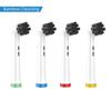 4PCS Dupont Bristle Electric Toothbrush Heads Whiten Teeth/Daily Clean/Precison Cleaning/Soft Care Teeth For Oral B