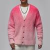 Jordan Casual Comfortable Soft Versatile Knit Sweater Men Sweater Pink FV7427-629