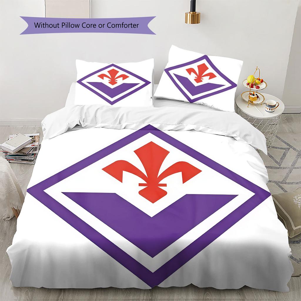Fiorentina Bettwäsche Steppdecke Set Bettbezug Kissenbezug Heimdekoration Geburtstagsgeschenk (1 Bettbezug + 2 Kissenbezüge, ohne Füllung)