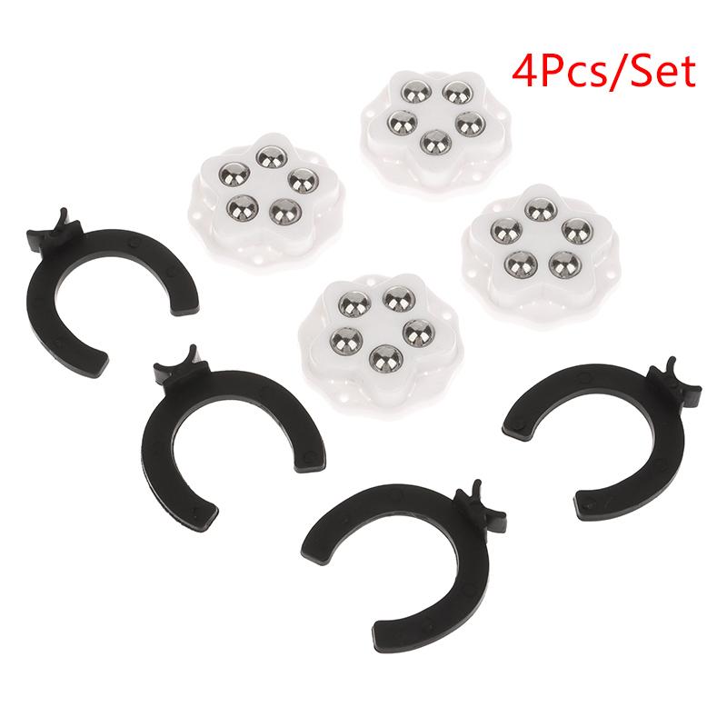 Mobile Push Furniture Wheels Adhesive Universal Casters Adhesive Universal Wheels Coffee Table Furniture