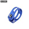 1PC 28.6/31.8/34.9MM Aluminum Alloy Bicycle Seat Tube Clamp Quick Release Seat Tube Clip Road Bike Seatpost Clamp Bike Accessori