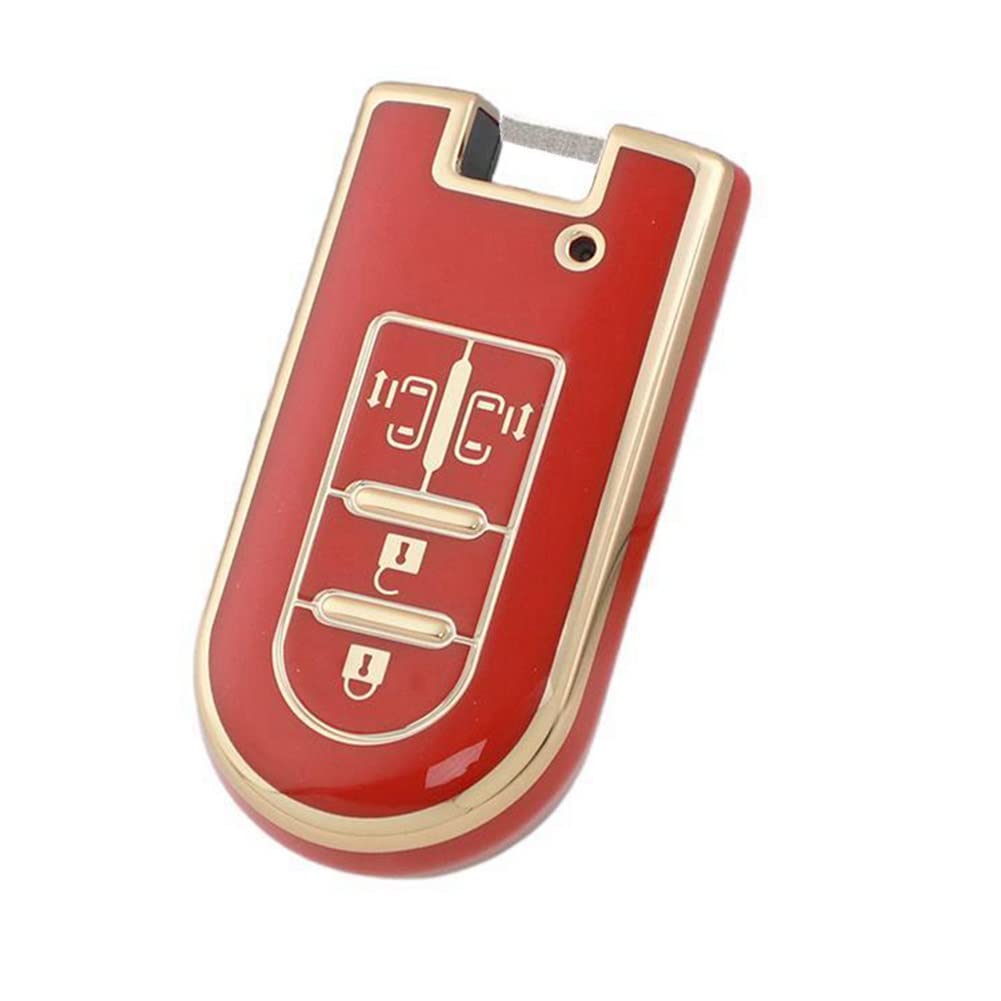 

[YANMW] Key Case Compatible Toyota Daihatsu Tank Roomy Key Cover красный