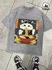 Cats Who Like Lamian Noodles Very Much Washed TShirt Men Fashion Cotton TShirts ONeck Clothing Casual Unisex Loose Summer Top