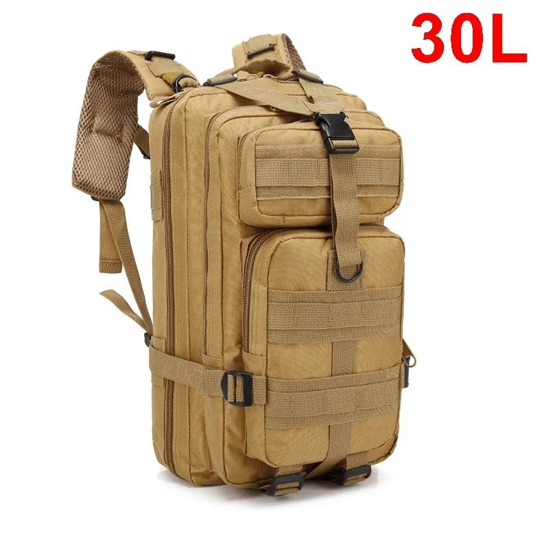 30/45L Tactical Backpacks Man 3P Assault Pack EDC Molle Pack hiking Trekking Hunting Bag Traveling Bags Survival Outdoor