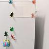 12 Pieces Of Quirky Reptile Refrigerator Stickers With Magnets, Soft Rubber Refrigerator Stickers, Computer Decorations