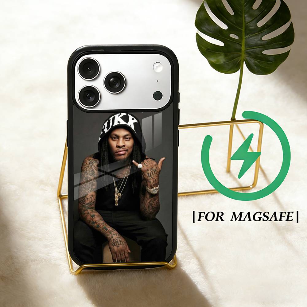 Rapper Waka Flocka Flame Phone Case For iPhone 17,16,15,14,13,12,Plus,Pro,Max for Magsafe Magnetic Wireless Charging