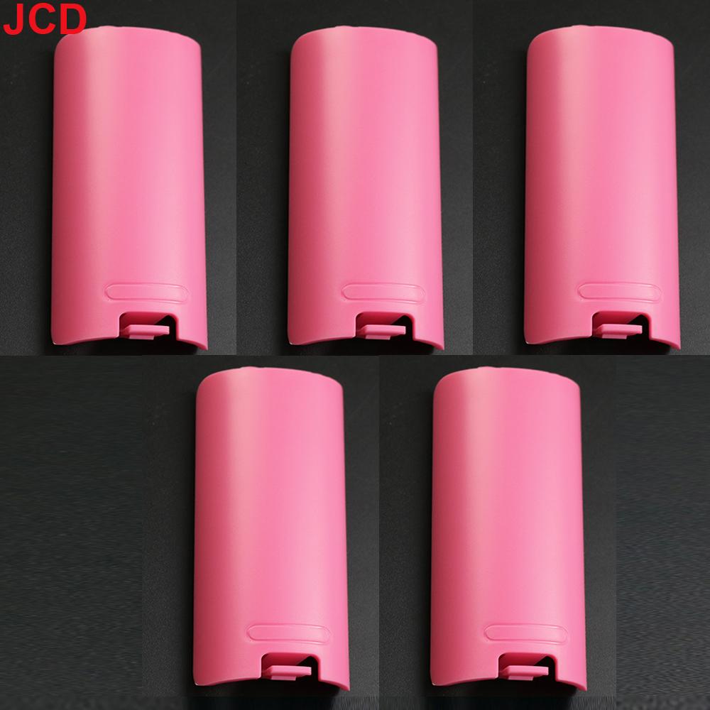 JCD 5pcs Wireless Game Controller Battery for Case Back Cover For Wii Remote Controller Gamepad Handle Battery Case Cover