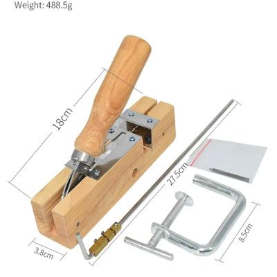 Equipo de Apicultura Máquina Perforadora de Ojetes para Cuadros para Caja de Abejas Dispositivo Panales y Cuadros Perforadora Herramienta de Apicultura
