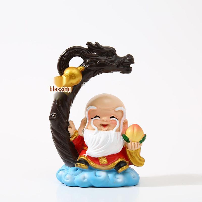 

Grandparent Cake Decoration: Creative Cartoon Resin Crafts