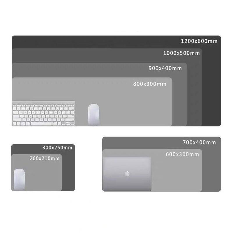 Black Desk Mat Japanese Mouse Pad Great Wave Mousepad Art Rubber Mat Mouse Carpet Table Pads Pc Mats Office Accessories