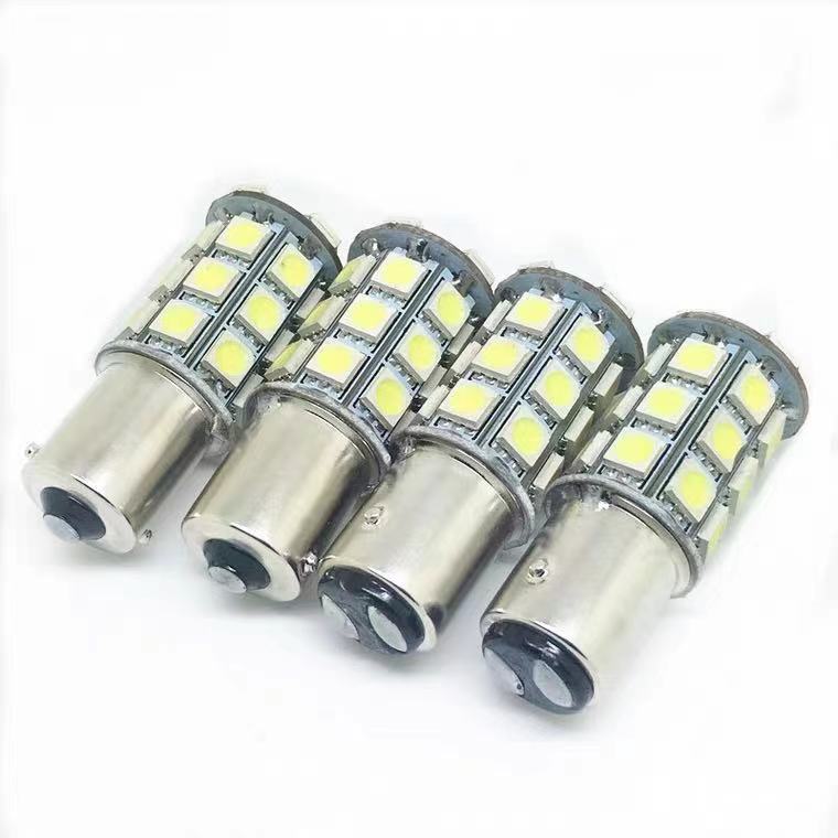 Highlight LED Reverse Brake Turn Signal 1156 BA15S P21W 1157 BAY15D P21/5W Led Car Light 12V-24V 7440-18SMD-5050