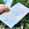 4 pcs Butterfly shaped greeting card, exquisite message envelope, postcard, bow, three fold discount card